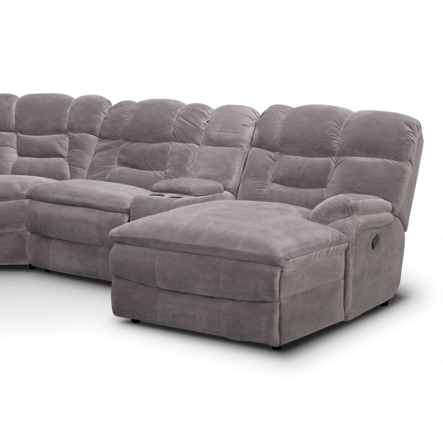 Big Softie II 6 Pc. Power Reclining Sectional | American ...