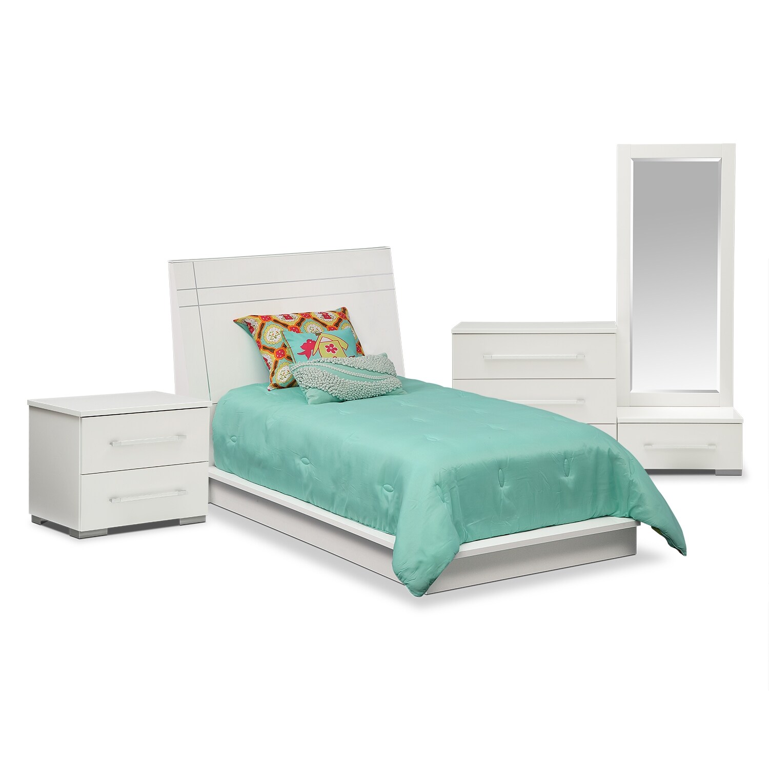 Dimora Bedroom Set White Barx Digimerge Net