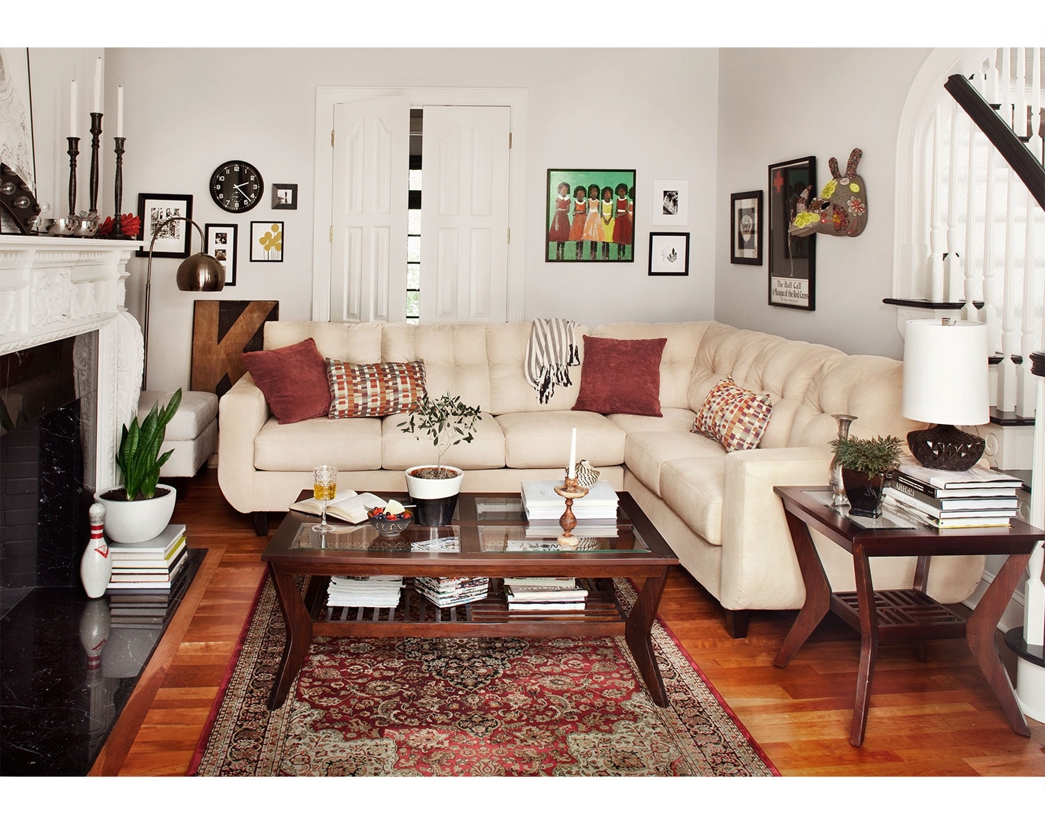 The West Village Sectional Collection - Cream