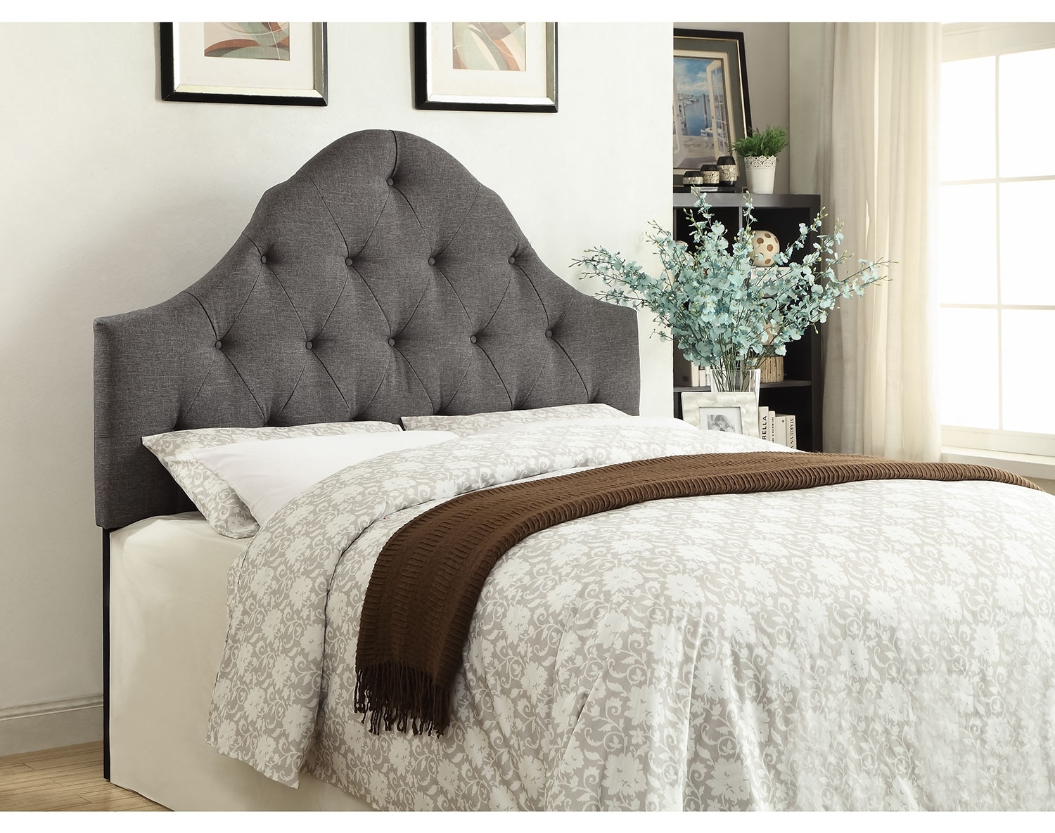 Brittany Gray Headboard Collection