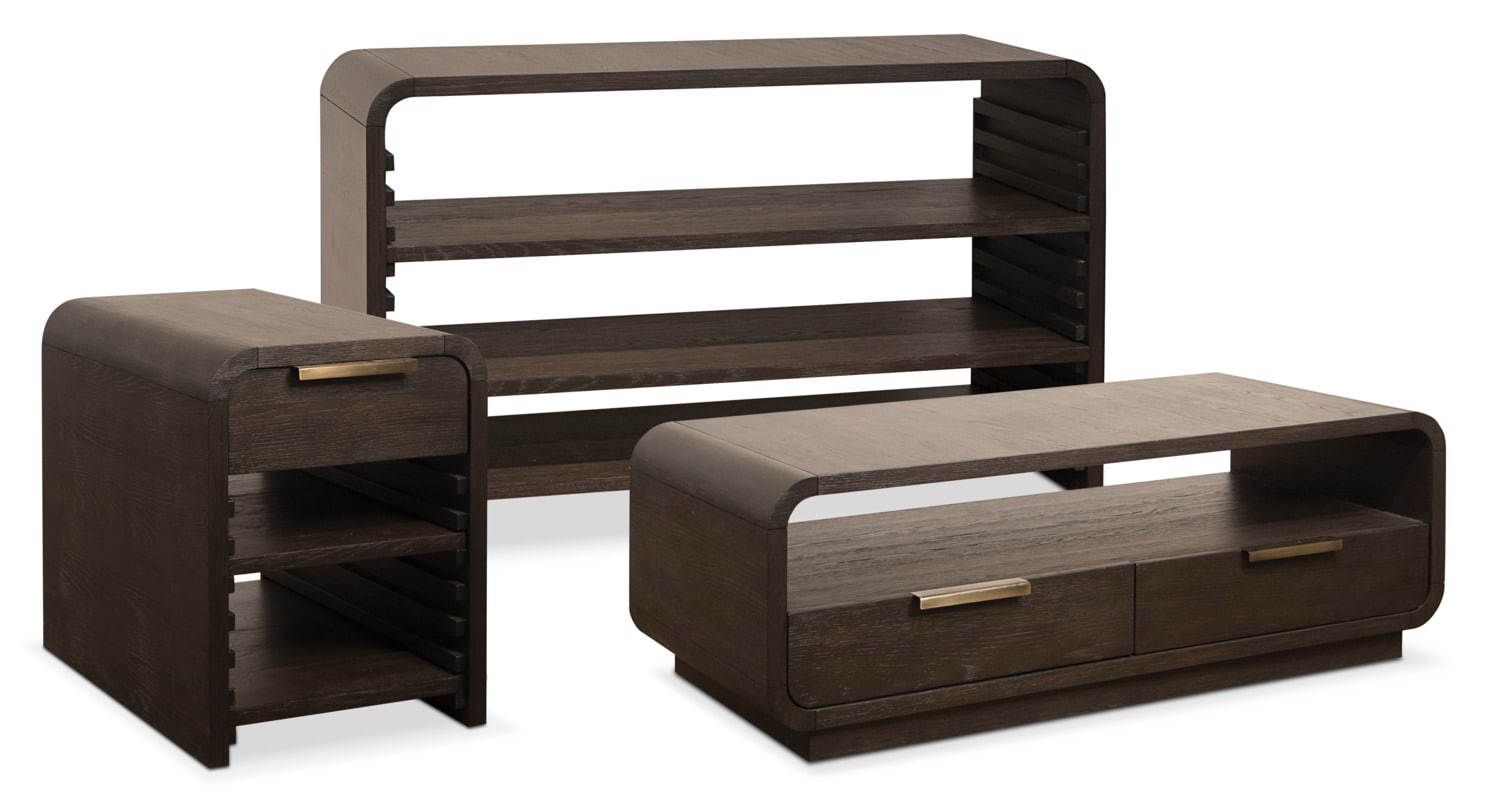 The Malibu Occasional Table Collection - Umber