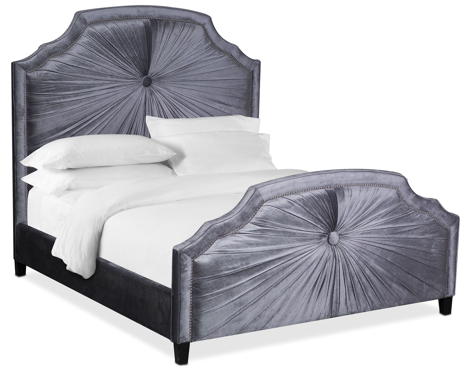 The Brittney Bedroom Collection - Gray