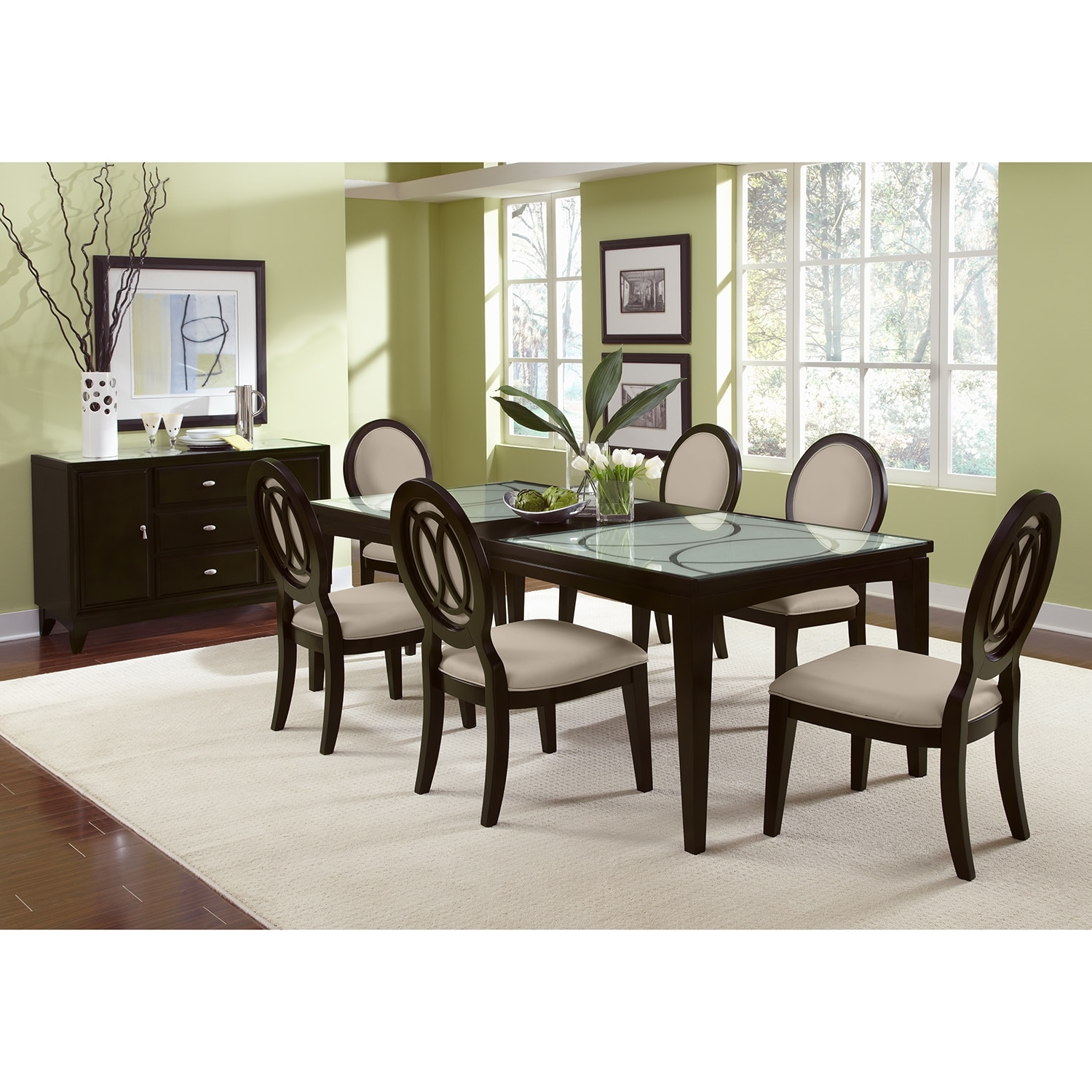 Shop 7 Piece Dining Room Sets American Signature Furniture