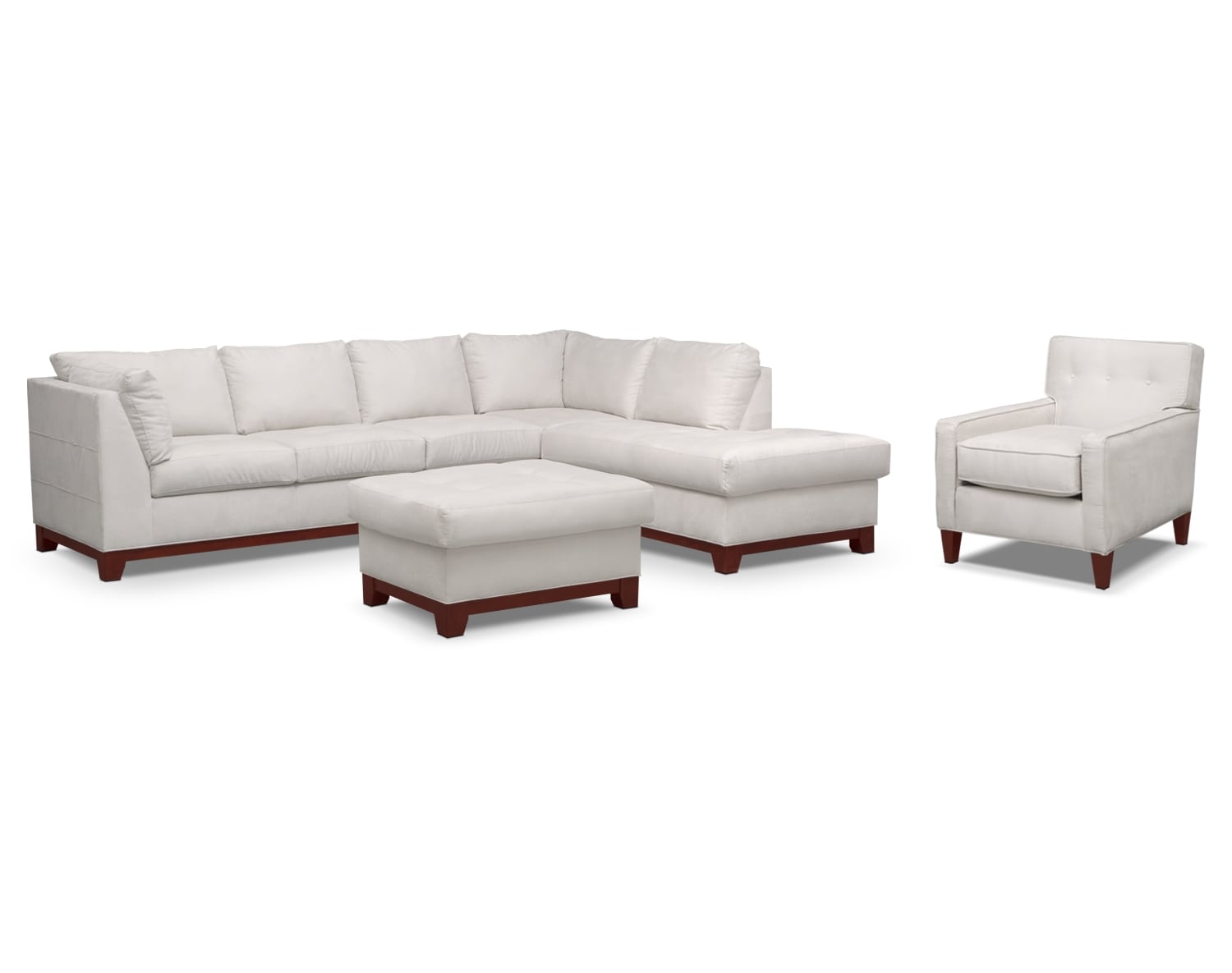 The Soho Sectional Collection - Cement