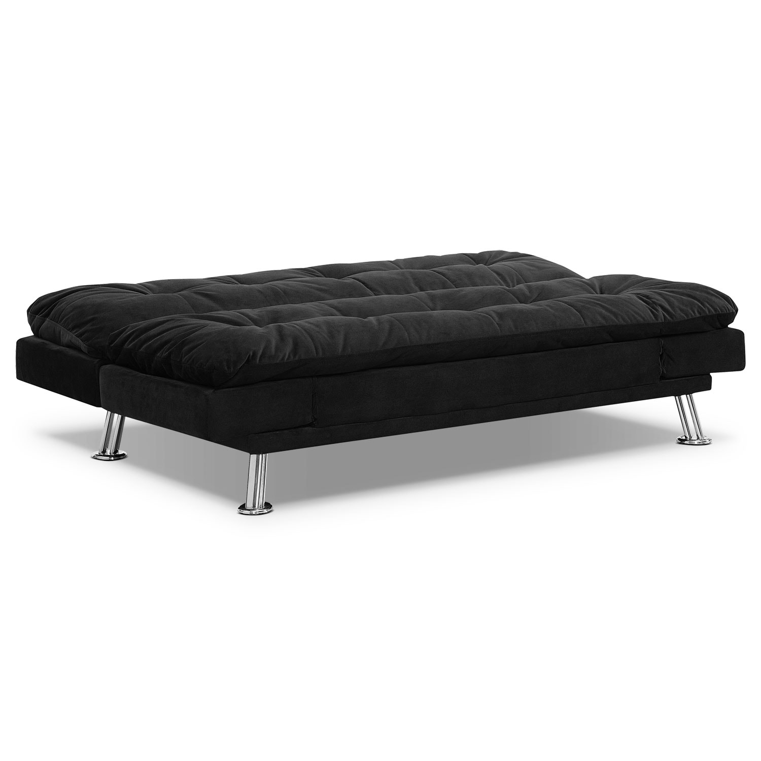 Waltz Futon Sofa Bed Black American Signature Furniture