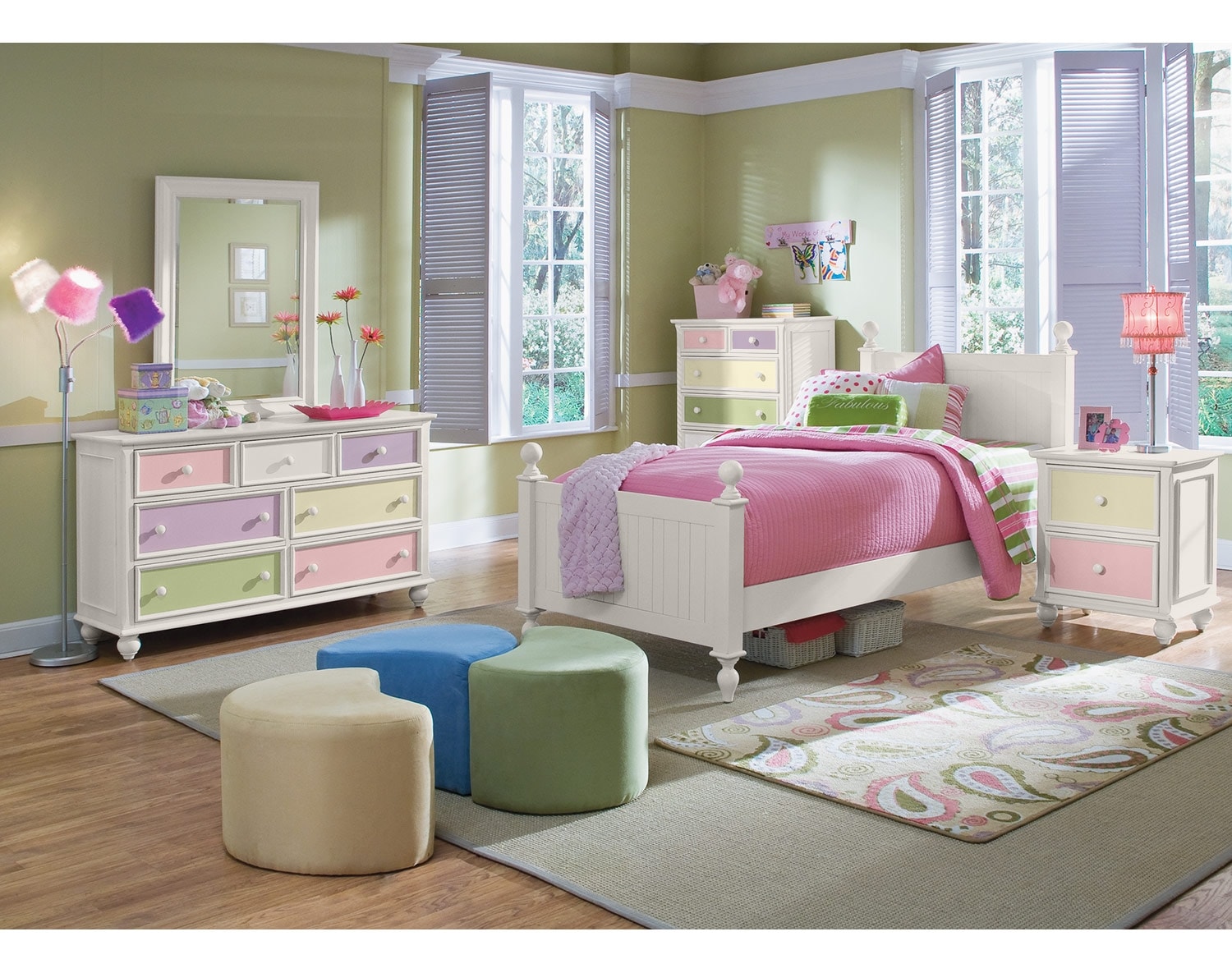 The Colorworks Bedroom Collection