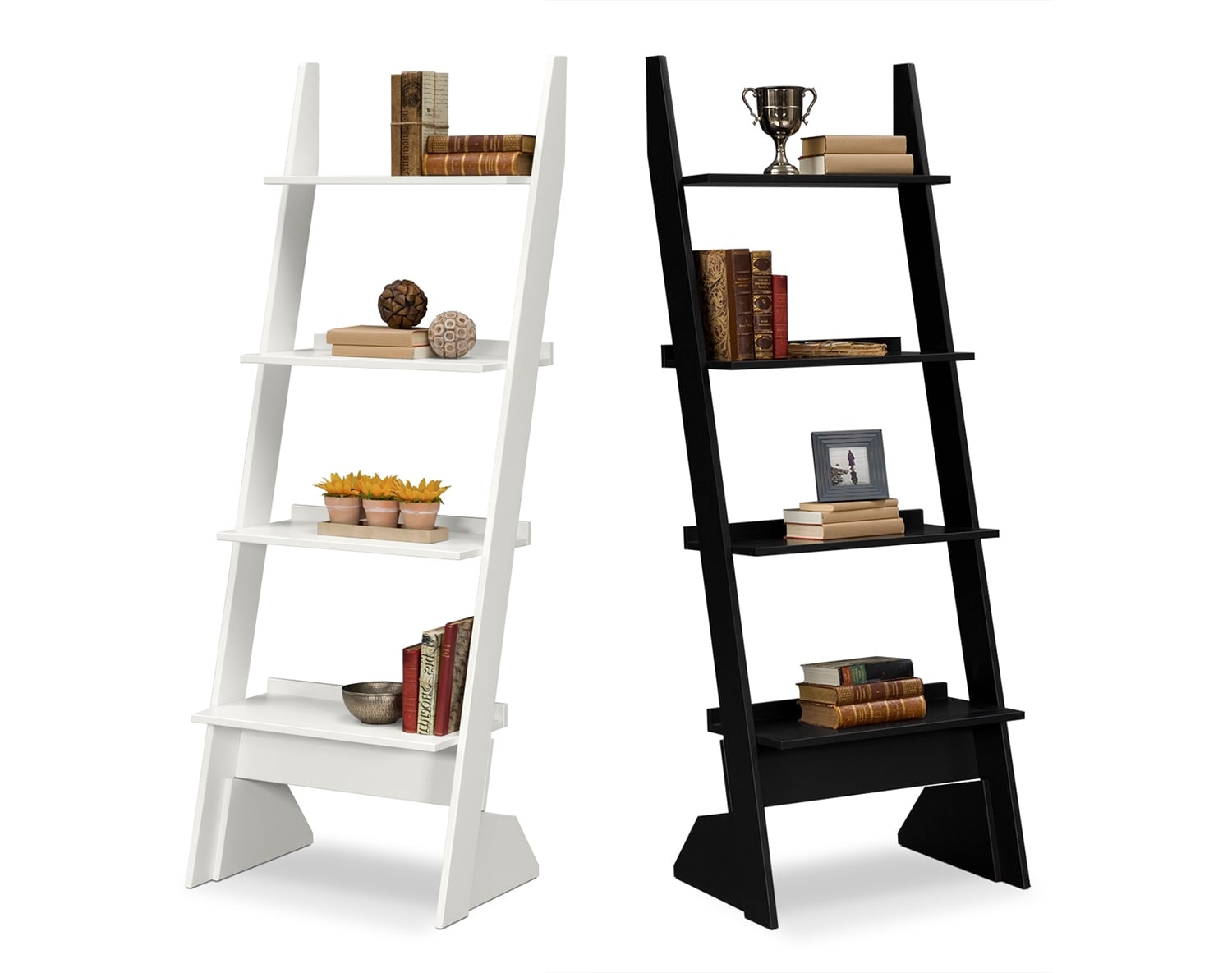 The Plantation Cove Leaning Bookshelf Collection