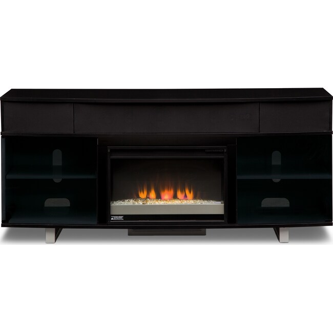 Pacer Fireplace Tv Stand With Sound Bar American Signature Furniture