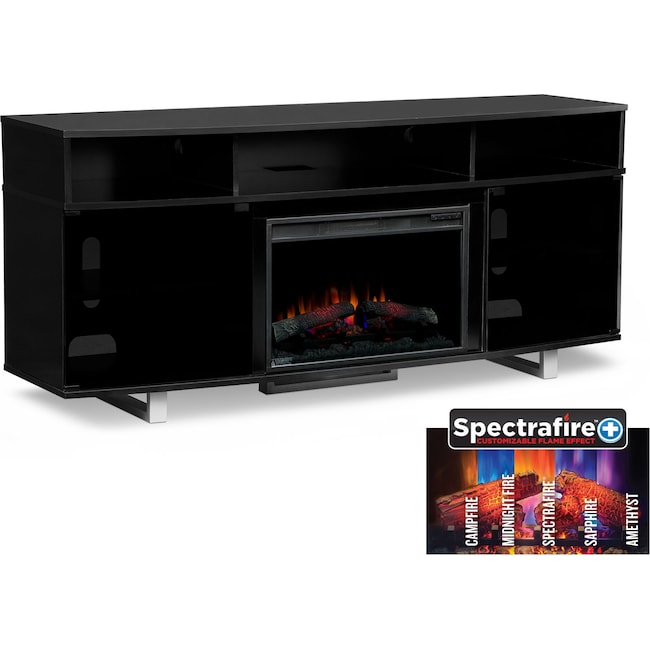 Entertainment Furniture - Pacer Fireplace TV Stand