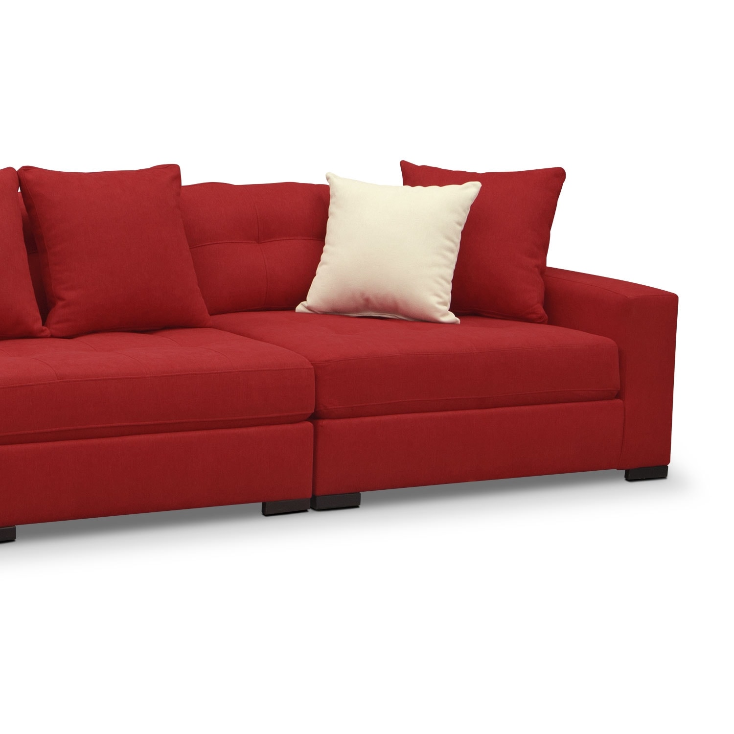 red sectional sofa american signature        
        <figure class=