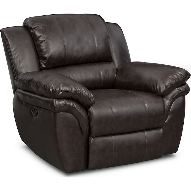 Living Room Furniture - Aldo Power Recliner
