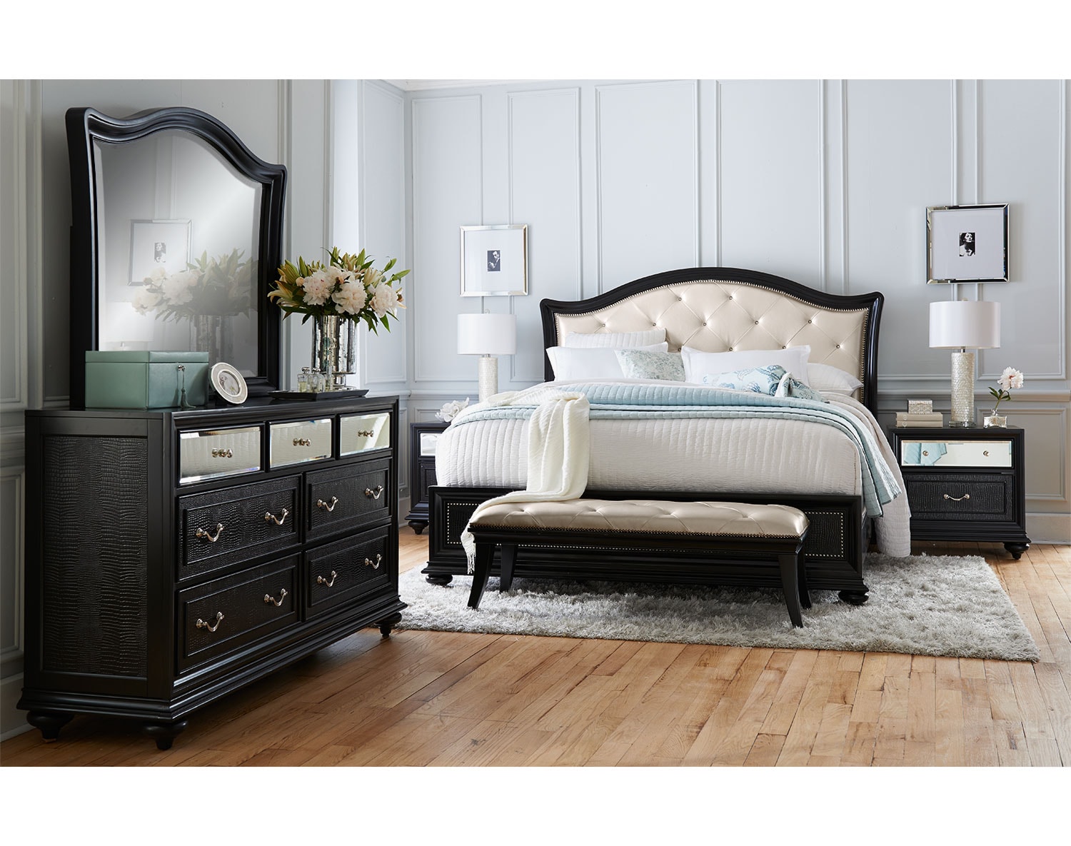 Marilyn Bedroom Set American Signature Bedroom Designs