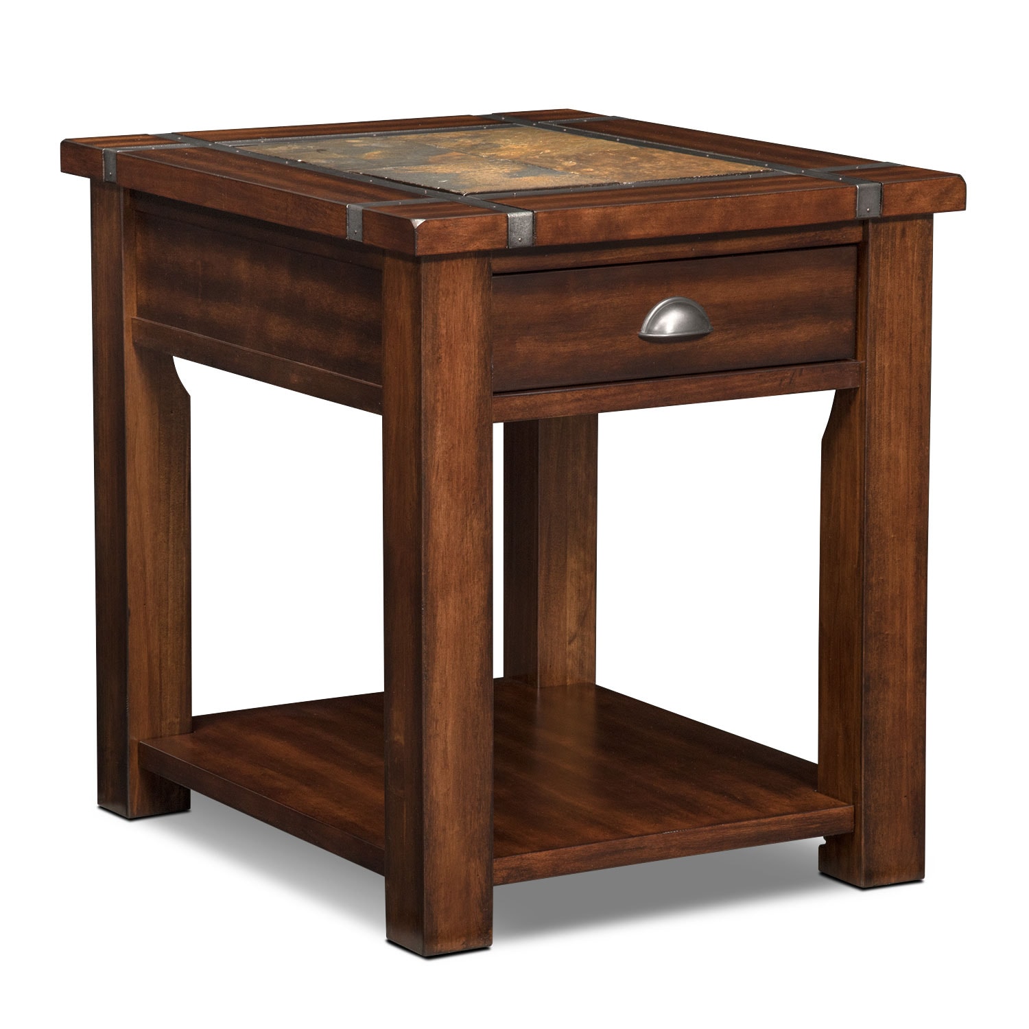 Slate Ridge End Table American Signature Furniture