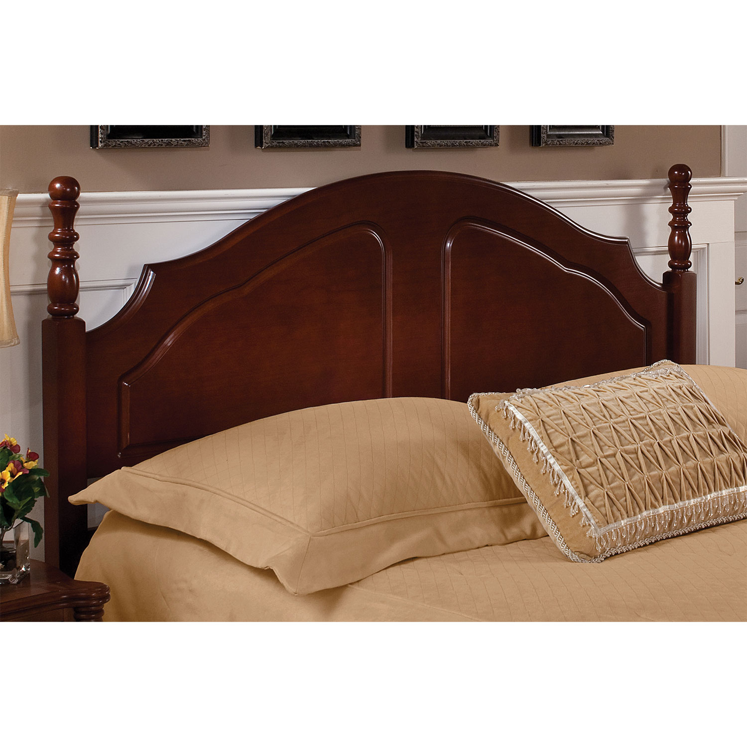 Cheryl Twin Headboard Cherry American Signature Furniture