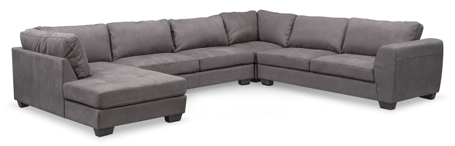 Santana 4 Piece Sectional With Chaise Santana 4 Piece Sectional With Chaise