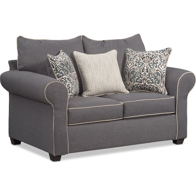 Carla Sofa Loveseat And Accent Chair Set American Signature