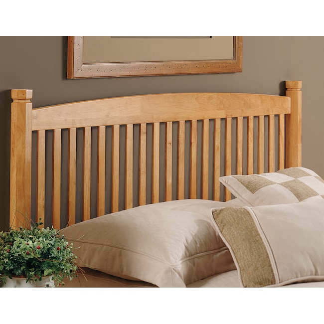 Tree Full/Queen Headboard Oak American Signature Furniture
