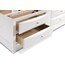 Braden 5-Piece Queen Bookcase Bedroom Set with Storage - White ...