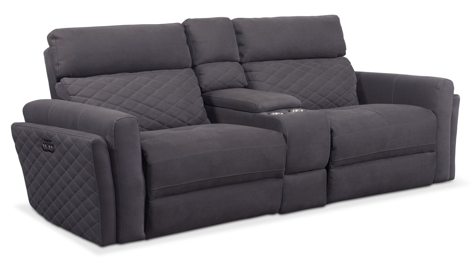 Catalina 3 Piece Reclining Sofa With Console American Catalina 3 Piece Reclining Sofa With Console