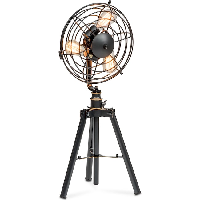 Home Accessories - Fan Table Lamp