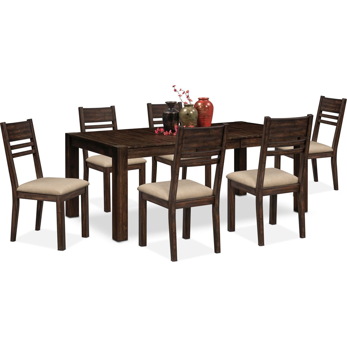 Tribeca Dining Table and 6 Dining Chairs | American ...