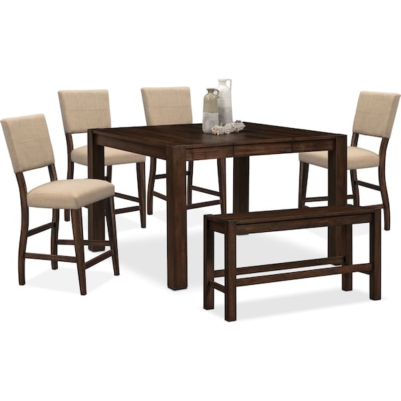 The Tribeca CounterHeight Dining Collection American Signature Furniture