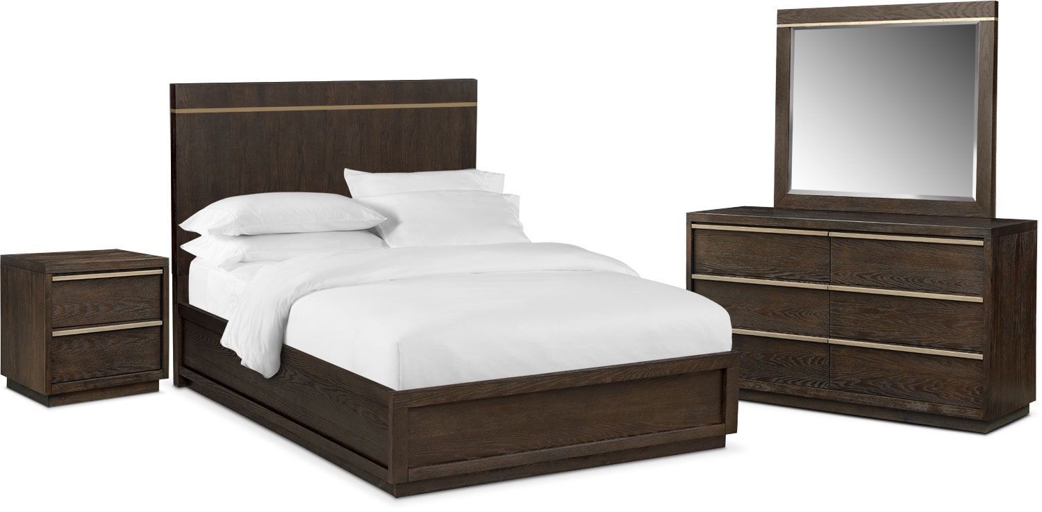 gavin king bedroom furniture set