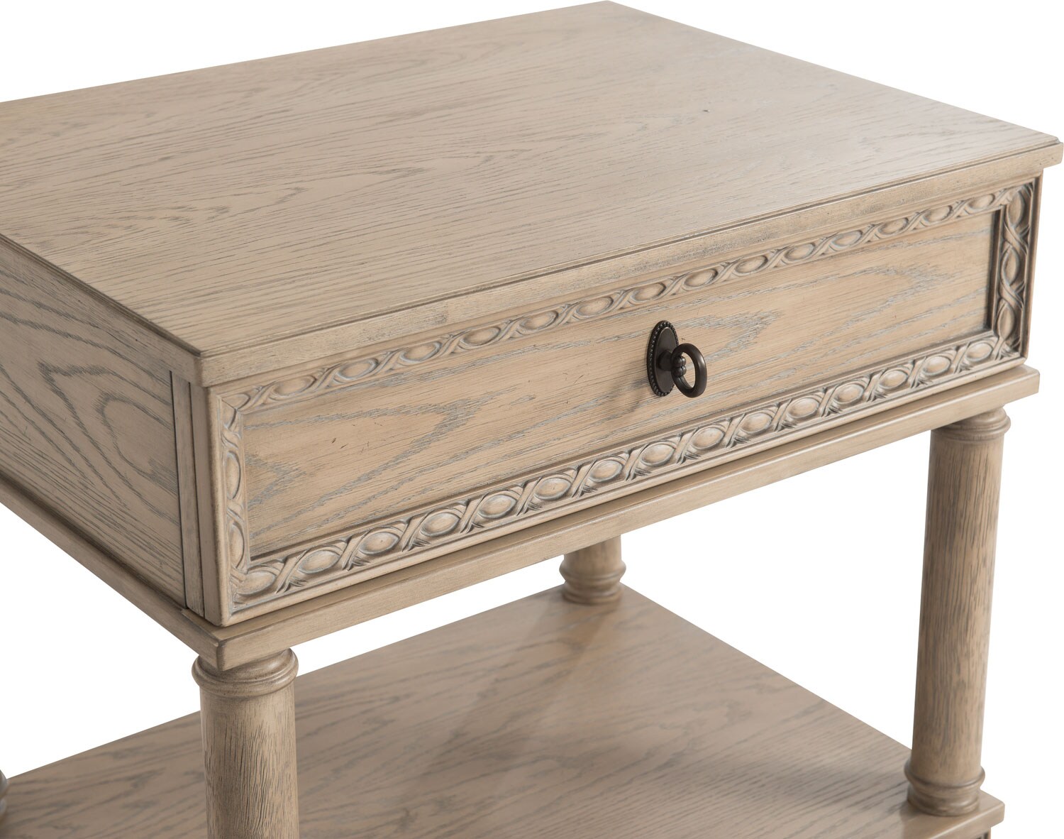 Langham 2Drawer Nightstand Natural American Signature Furniture