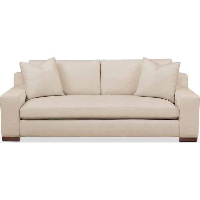 Ethan Sofa Cumulus in Dudley Buff American Signature Furniture