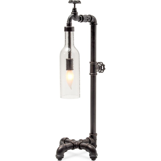 Home Accessories - Pipe Bottle Table Lamp
