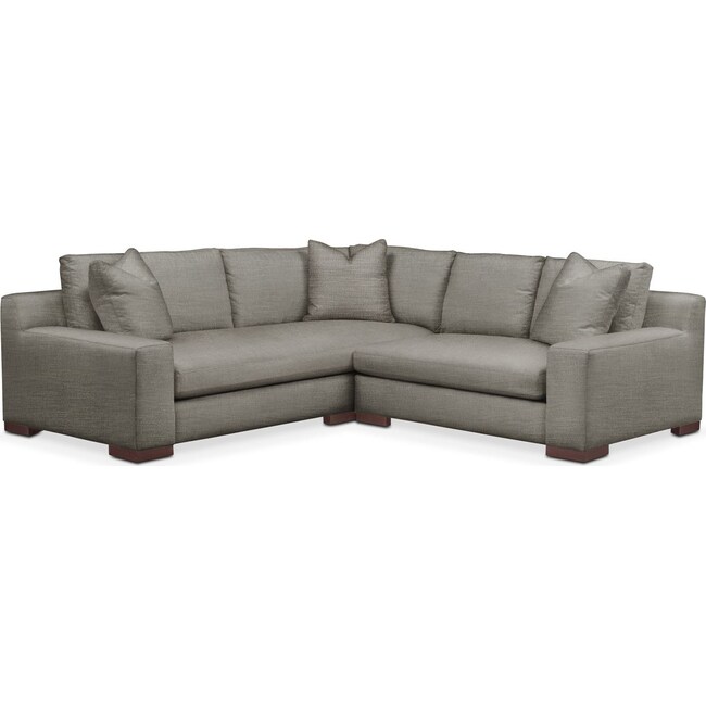 Living Room Furniture - Ethan 2-Piece Small Sectional