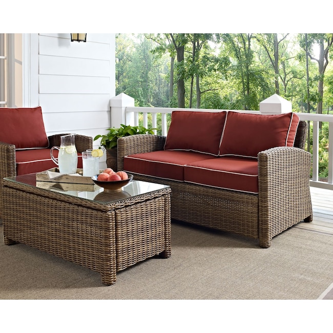 Outdoor Furniture - Destin Outdoor Loveseat