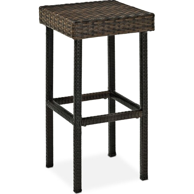 Outdoor Furniture - Aldo Outdoor Bar Stool - Brown