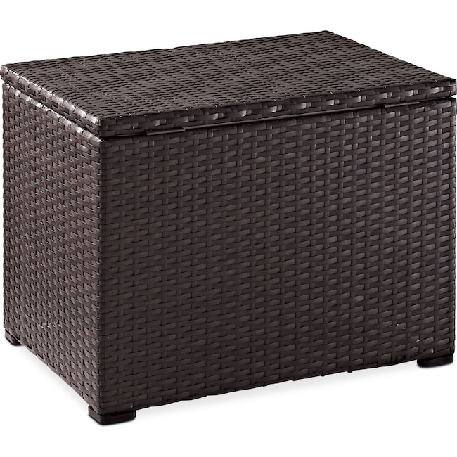 Outdoor Furniture - Aldo Outdoor Cooler - Brown
