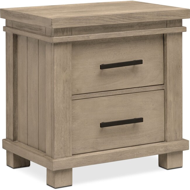 Bedroom Furniture - Tribeca Nightstand - Gray