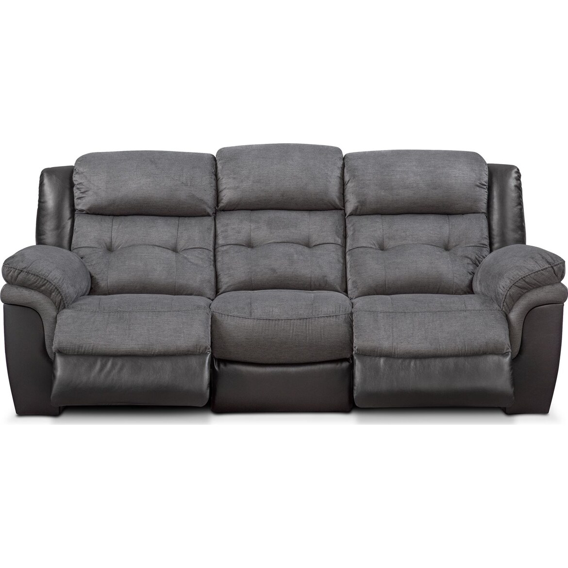 Manual Reclining Sofa American Signature Furniture