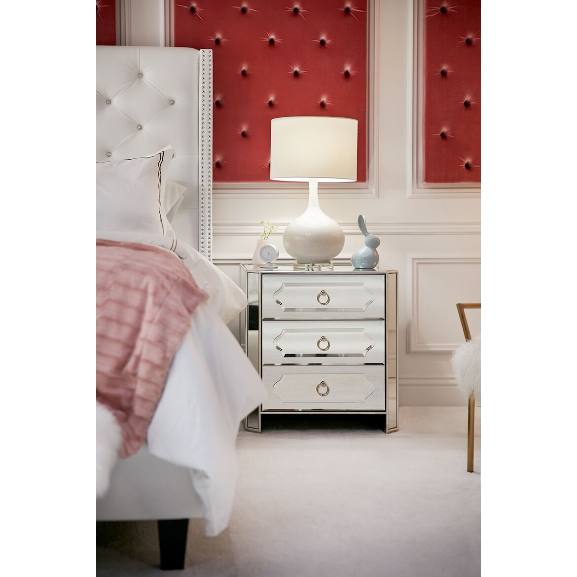 Harlow Bedside Chest American Signature Furniture
