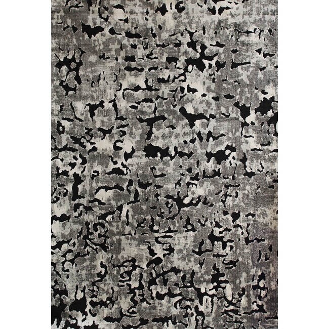 Napa 5' x 8' Area Rug Gray and Black American Signature Furniture