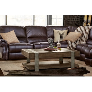 Coffee Tables Living Room American Signature Union City Lift Top Coffee Table Bark