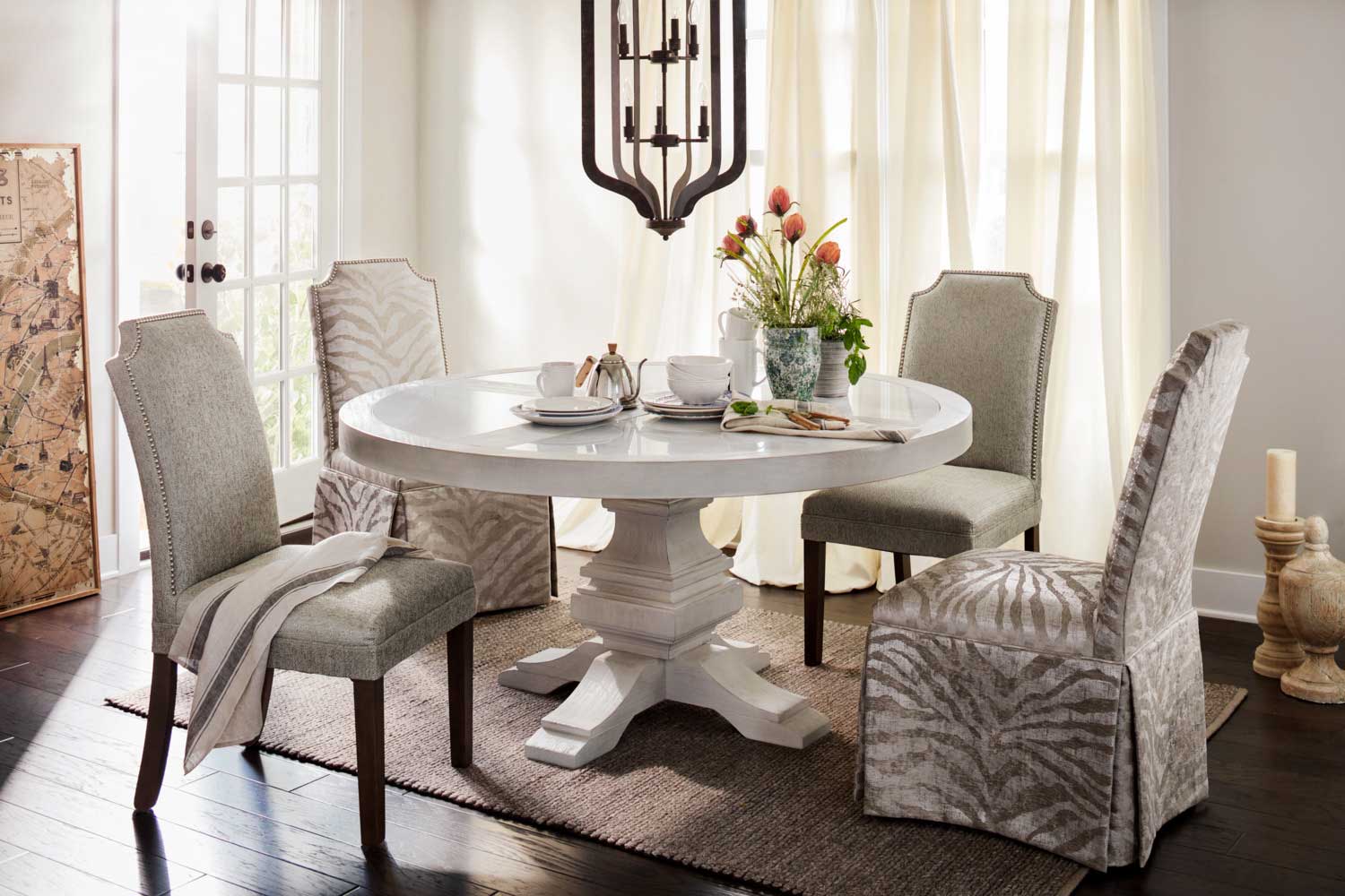 The Lancaster Round Dining Collection