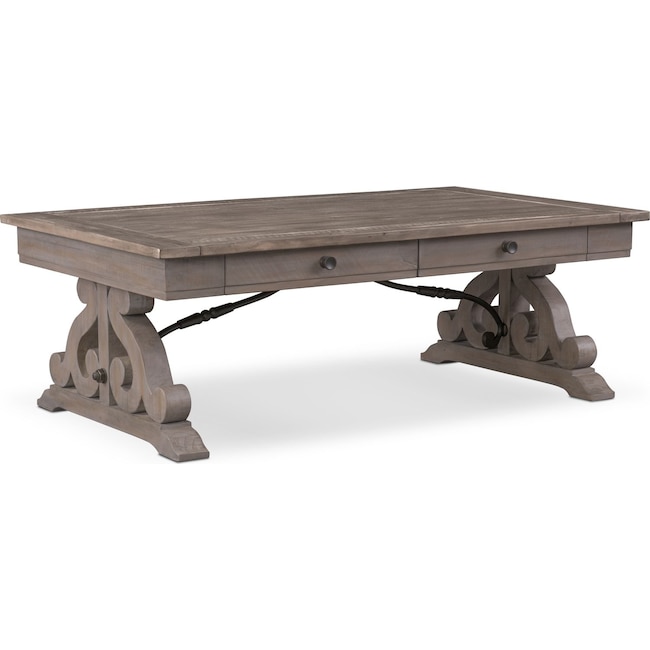 Charthouse Coffee Table Gray American Signature Furniture Accent And Occasional Furniture Charthouse Coffee Table Gray