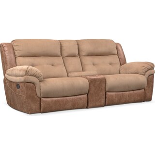 Rockridge 3 Piece Manual Reclining Sofa Brown American Signature Rockridge 3 Piece Manual Reclining Sofa Brown