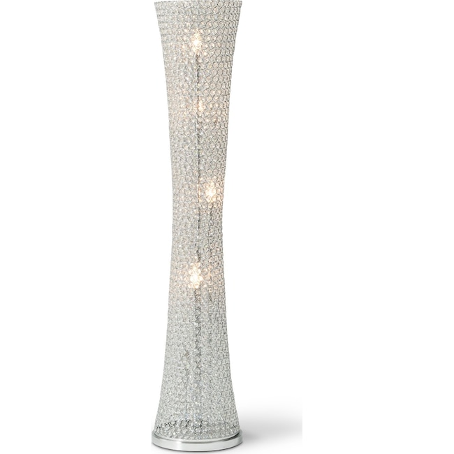 Home Accessories - Crystal Curve Floor Lamp