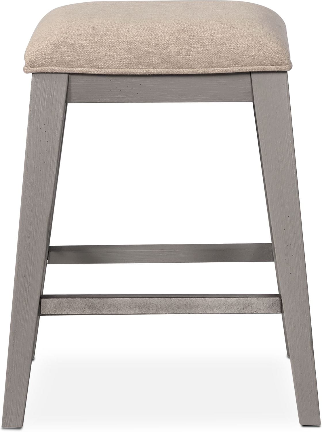 New Haven CounterHeight Backless Stool Gray American Signature