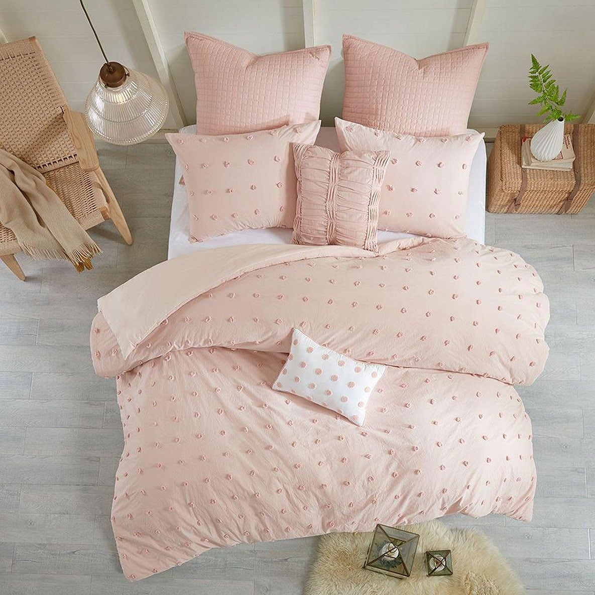 The Brooklyn Bedding Collection - Blush