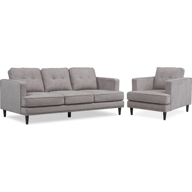 Living Room Furniture - Parker Sofa and Chair Set