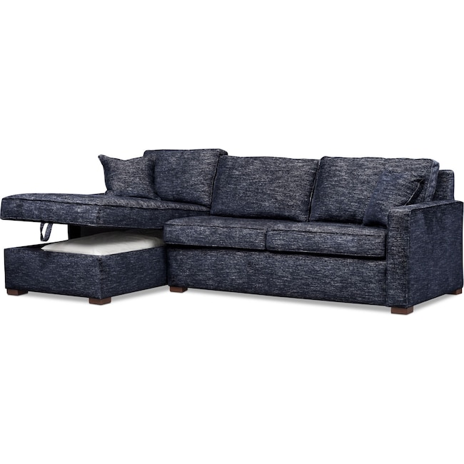 Living Room Furniture - Mayson 2-Piece Sectional with Chaise