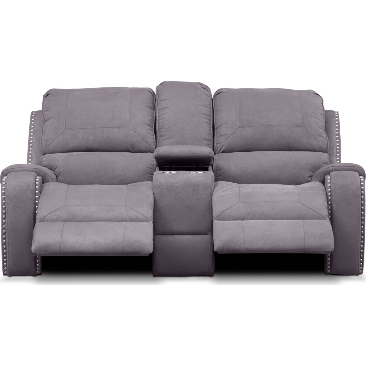 Austin DualPower Reclining Loveseat American Signature Furniture