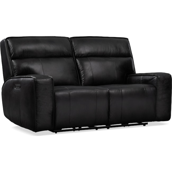 Living Room Furniture - Bradley Triple-Power Reclining Loveseat
