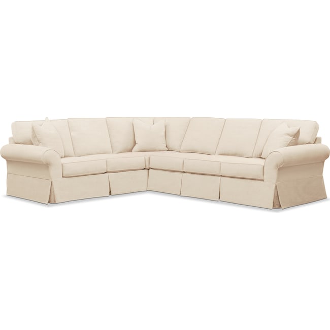 Living Room Furniture - Sawyer 2-Piece Large Slipcover Sectional